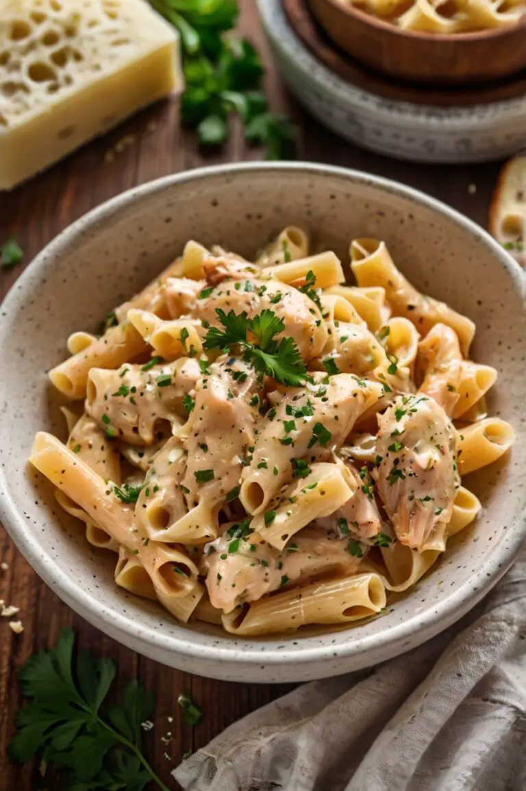 Crockpot Garlic Parmesan Chicken Pasta: The Ultimate Comfort Meal
