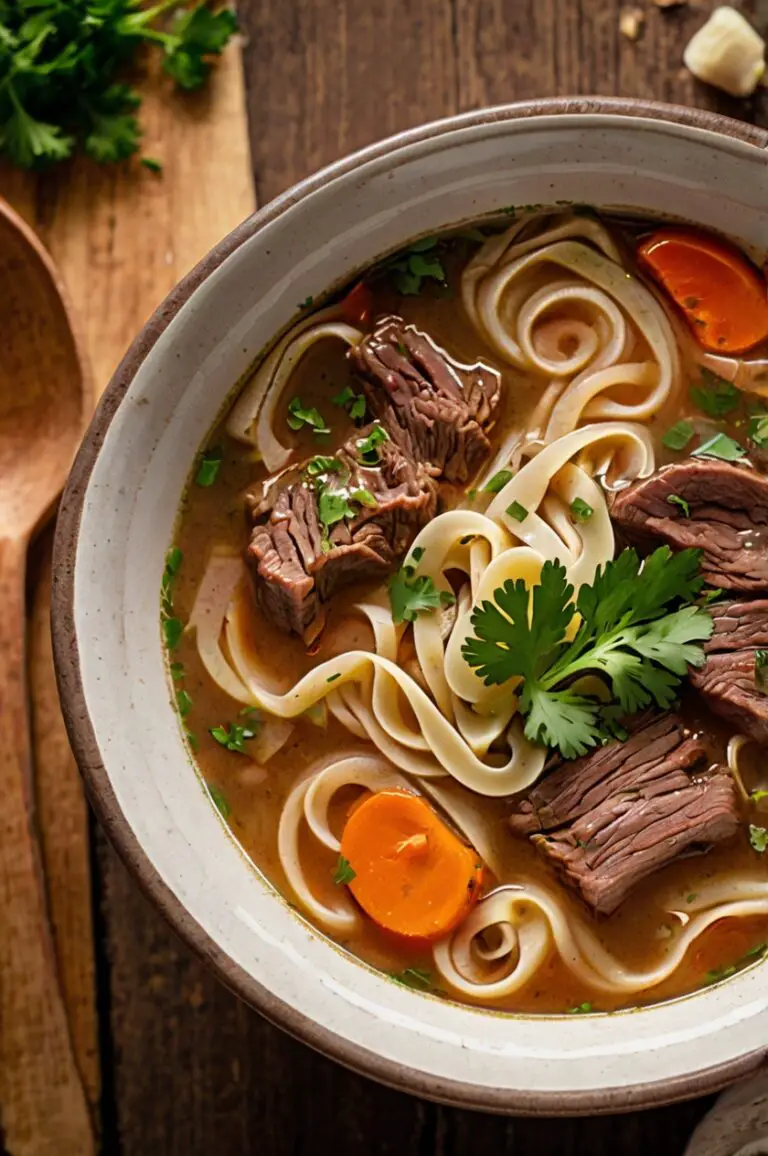 Crockpot Beef Noodle Soup: A Comforting Classic