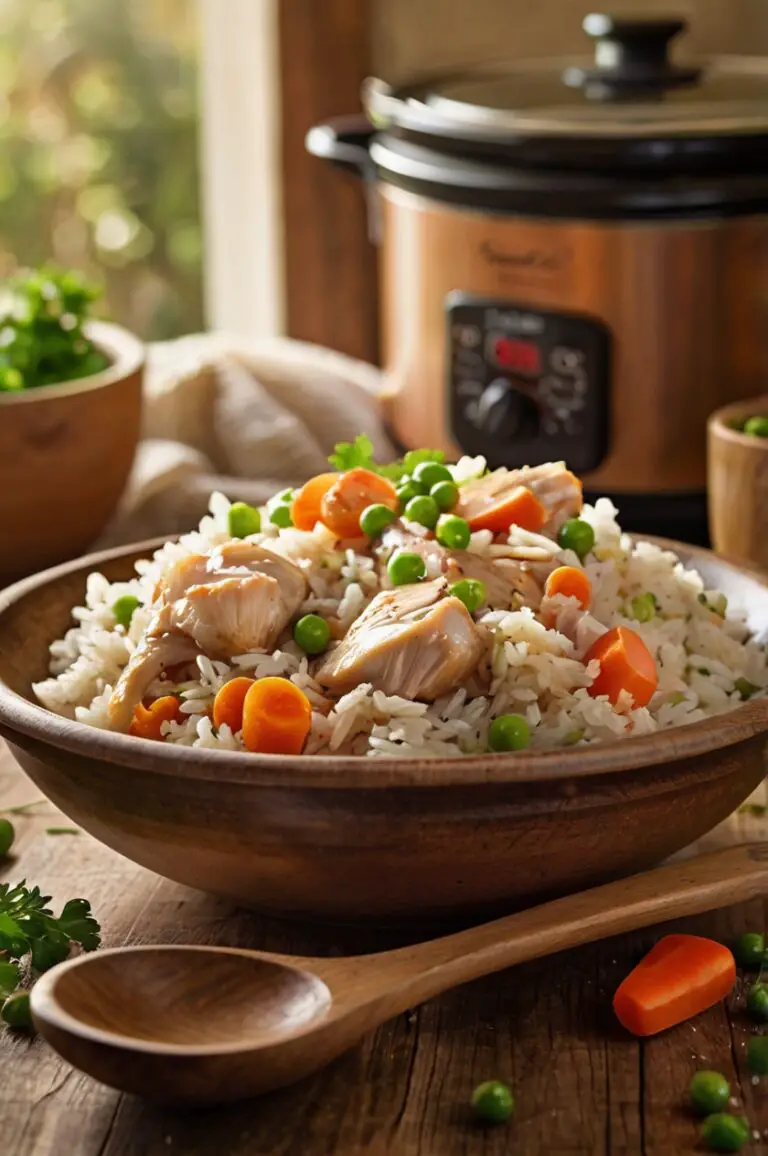 Crockpot Chicken and Rice Recipe: A Delicious and Easy Comfort Meal