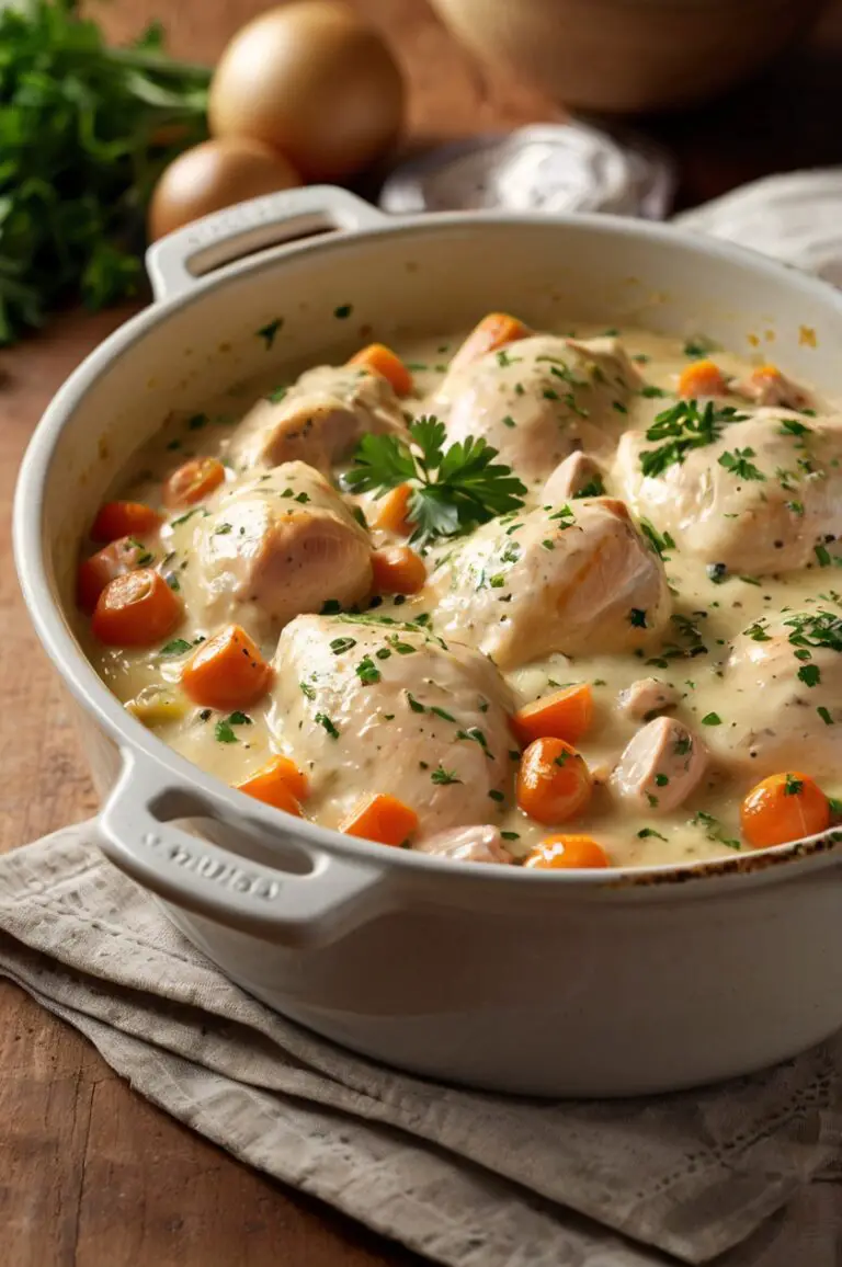 Creamy Chicken Casserole: A Comforting and Flavorful Meal