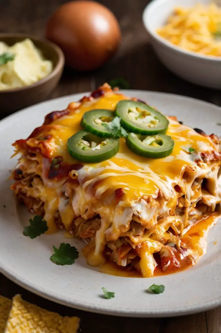 Chicken Enchilada Casserole: A Flavorful, Easy Dinner Option