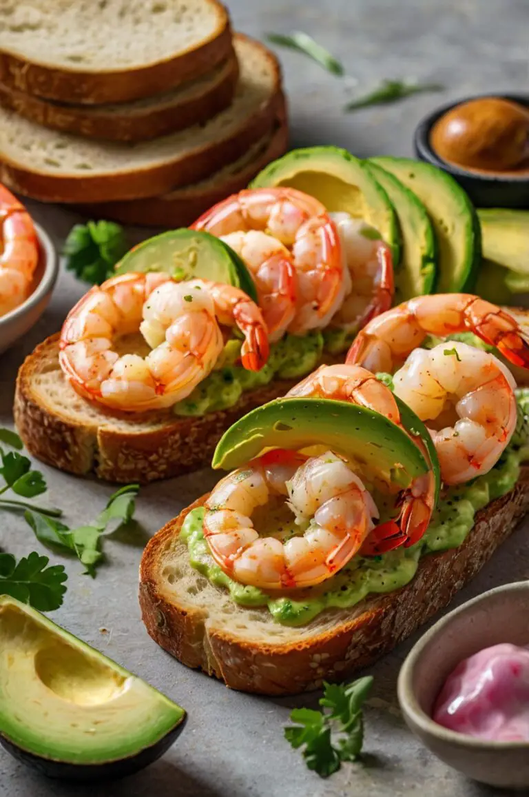 Shrimp Avocado Garlic Bread: A Decadent Treat for Any Occasion