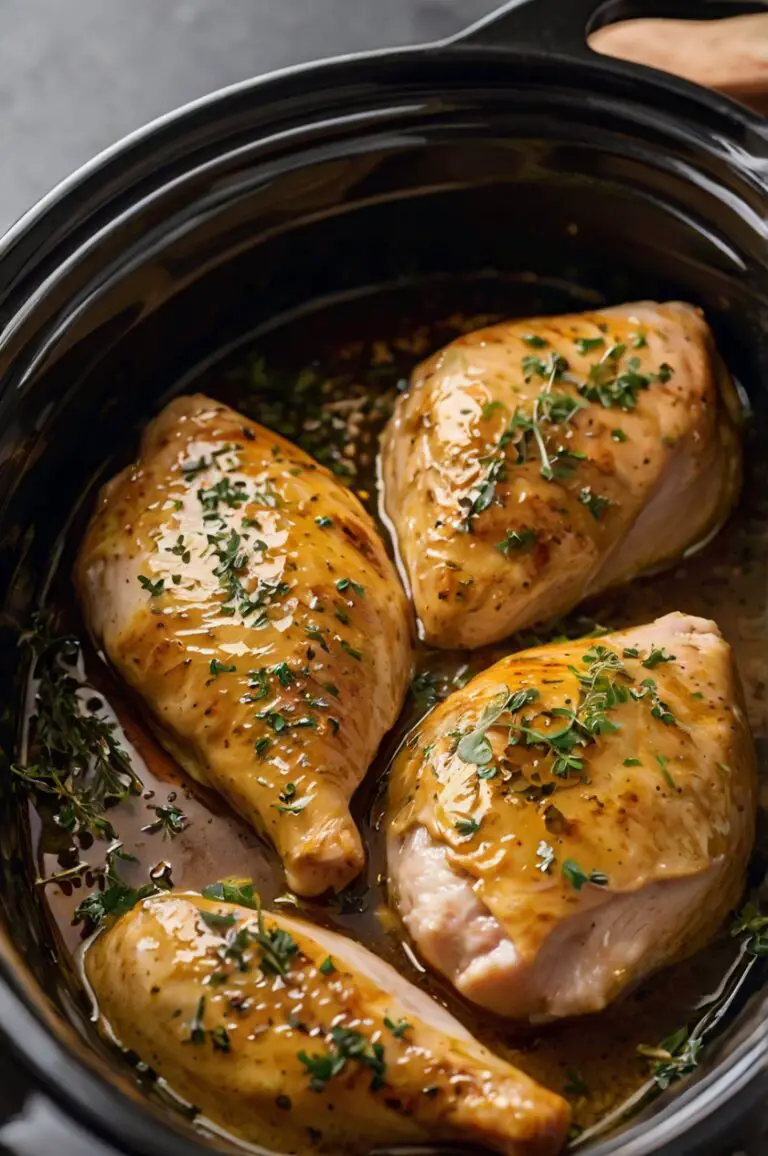 Crockpot Garlic Butter Chicken