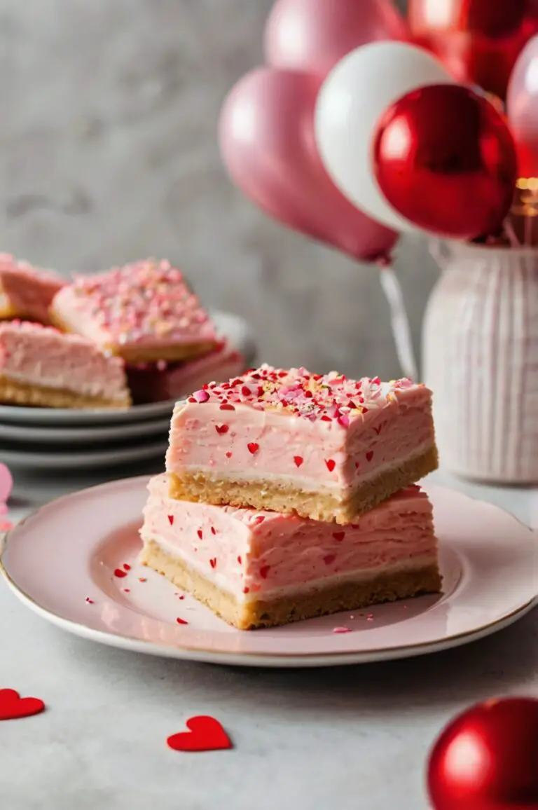 Valentine Sugar Cookie Bar Recipe