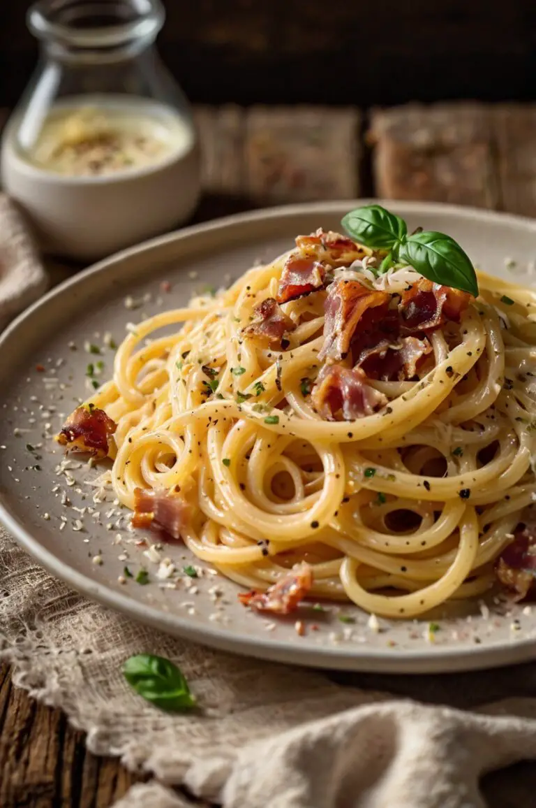 Classic Italian Spaghetti Carbonara