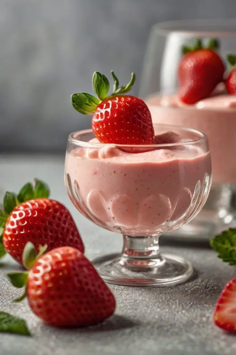 Strawberry Mousse: A Light and Velvety Dessert Delight