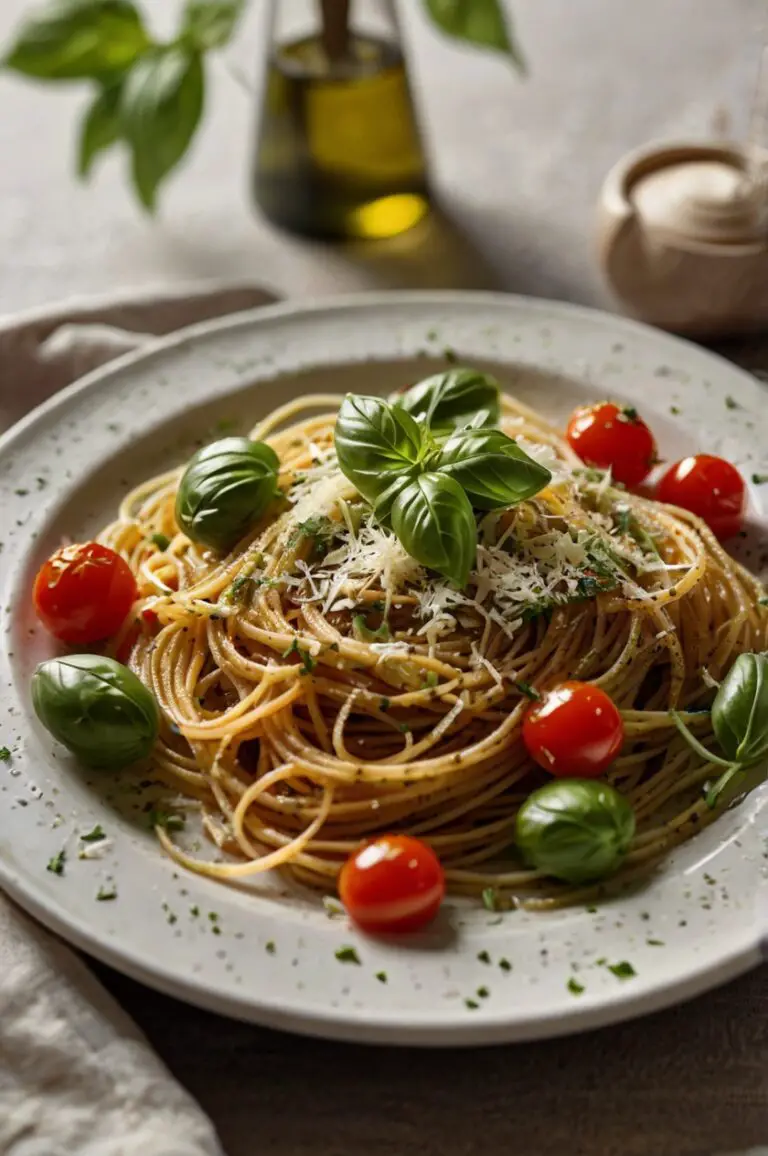 Tomato and Pesto Pasta: A Fresh and Flavorful Delight