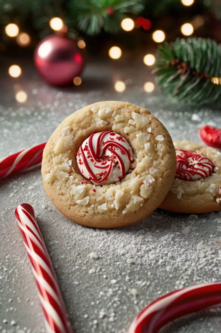 Candy Cane Kiss Cookies: A Festive Valentine’s Treat