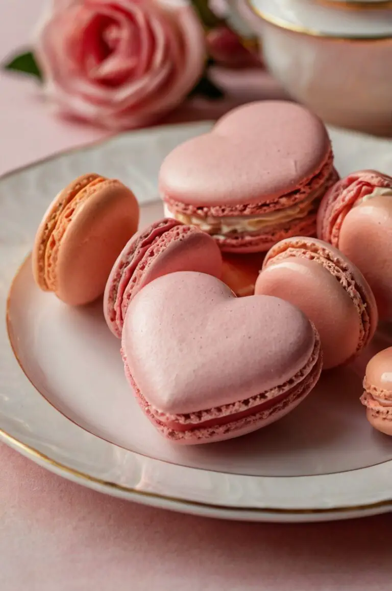 Heart-Shaped Macarons: The Perfect Sweet Treat for Valentine’s Day