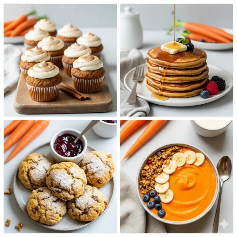 15 Delicious Carrot Breakfast Recipes (Cakes, Muffins & More)