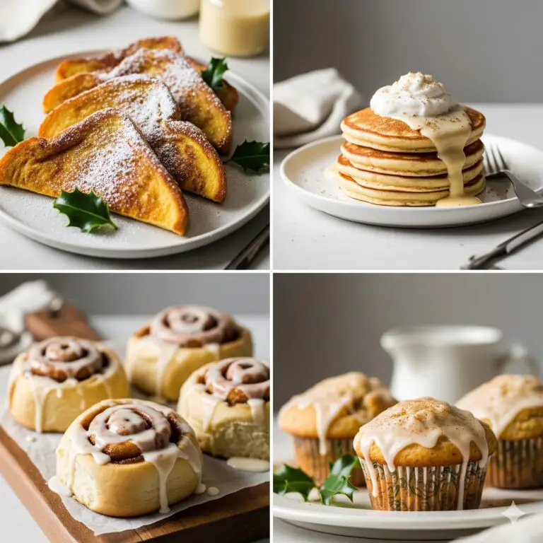 15 Delicious Eggnog Breakfast Treats
