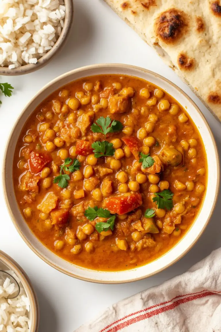 Lentil & Chickpea High-Protein Curry: A Comforting, Hearty, and Nourishing One-Pot Meal