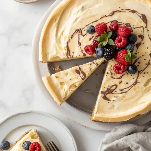 Cottage Cheese Protein Cheesecake